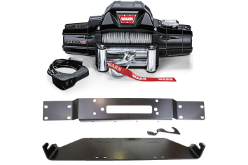 Warn Zeon 12 Recon, Hard Rock, 10A Mopar 82214786AB JK Winch Mount Package