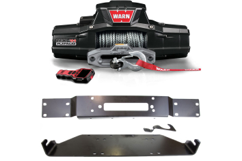 Warn Zeon 12s Platinum Recon, Hard Rock, 10A Mopar 82214786AB JK Winch Mount Package