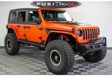 2019 Jeep Wrangler Unlimited Rubicon JL Hellcat Line-X Orange & Black - SOLD