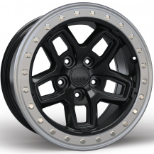 AEV Borah DualSport Wheel | Galaxy Black; Wrangler JK