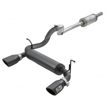 AFE Power Jeep Wrangler JL Rebel Series Cat-Back Exhaust Black 