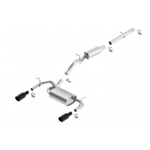 BORLA 140460BC T-304 Stainless Steel Cat-Back Split Rear System