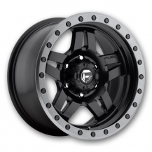 Fuel Anza D557 Wheel | Matte Black w/ Anthracite Ring