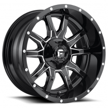 Fuel Vandal D627 | Gloss Black & Milled 