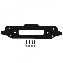 Maximus-3 Wrangler JL Steel Front Bumper Group Winch Hook Anchor | Black