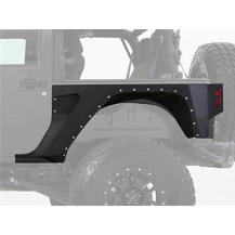 Smittybilt 76881 XRC Armor Rear Fenders Jeep Wrangler JK 2 Door